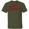 Angry Feminist T-Shirt CustomCat