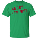 Angry Feminist T-Shirt CustomCat