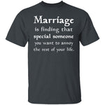 Annoying Marriage T-Shirt CustomCat