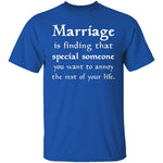 Annoying Marriage T-Shirt CustomCat