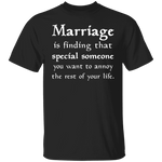 Annoying Marriage T-Shirt CustomCat