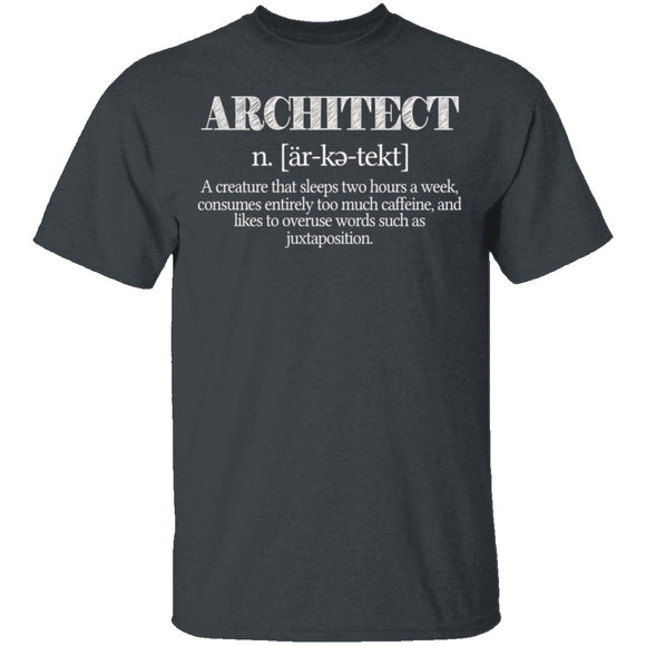 Architect Definition T-Shirt CustomCat