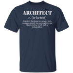 Architect Definition T-Shirt CustomCat