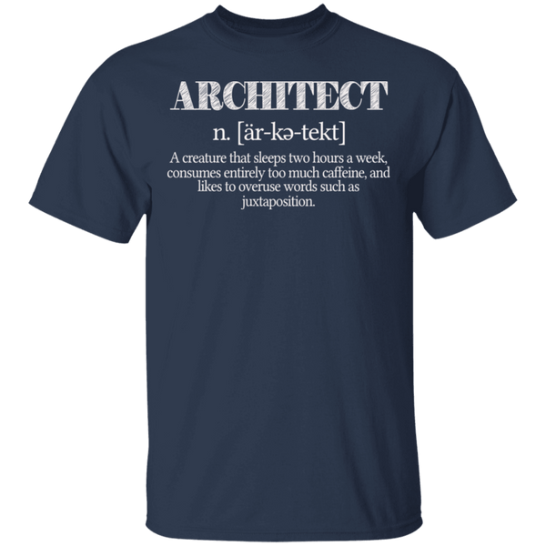 Architect Definition T-Shirt CustomCat