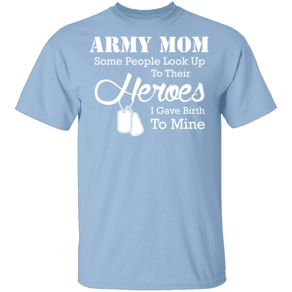 Army Mom T-Shirt CustomCat