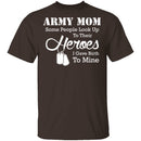 Army Mom T-Shirt CustomCat