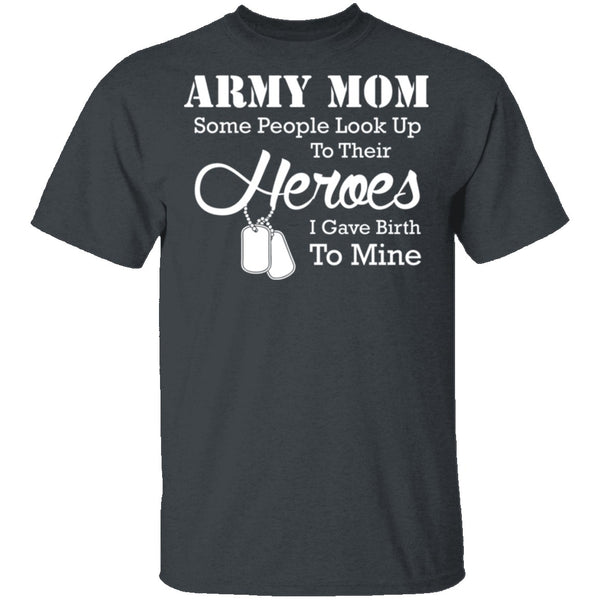 Army Mom T-Shirt CustomCat