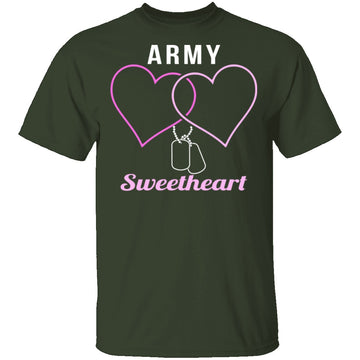 Army Sweetheart T-Shirt CustomCat