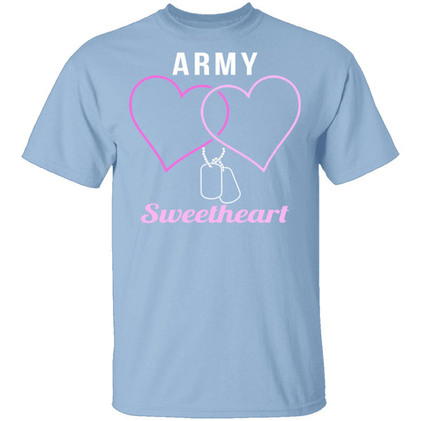 Army Sweetheart T-Shirt CustomCat