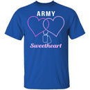 Army Sweetheart T-Shirt CustomCat