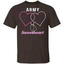 Army Sweetheart T-Shirt CustomCat