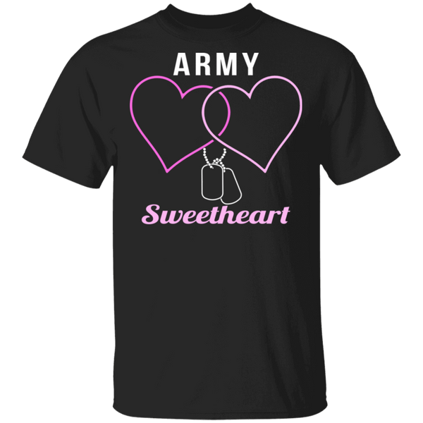 Army Sweetheart T-Shirt CustomCat