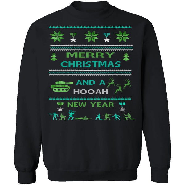 Army Ugly Christmas Sweater CustomCat