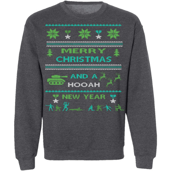 Army Ugly Christmas Sweater CustomCat