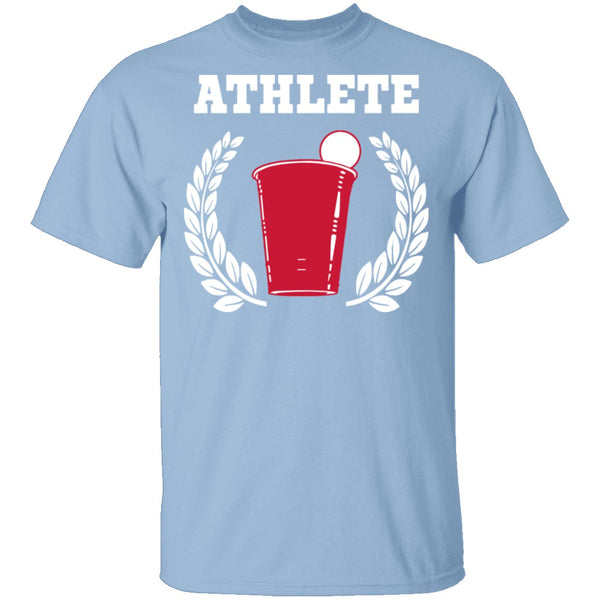 Athlete Beer Pong T-Shirt CustomCat