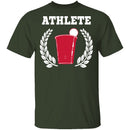 Athlete Beer Pong T-Shirt CustomCat