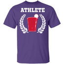 Athlete Beer Pong T-Shirt CustomCat