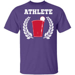 Athlete Beer Pong T-Shirt CustomCat