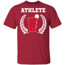 Athlete Beer Pong T-Shirt CustomCat