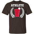 Athlete Beer Pong T-Shirt CustomCat