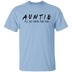 Auntie Friends Show T-Shirt CustomCat