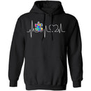 Autism Heartbeat T-Shirt CustomCat