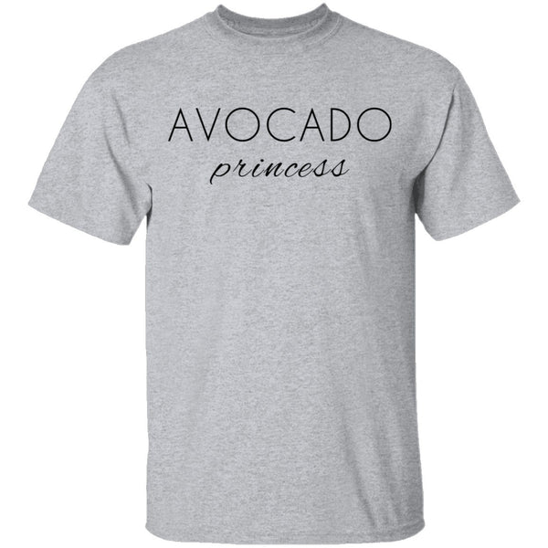 Avocado Princess T-Shirt CustomCat