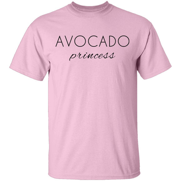Avocado Princess T-Shirt CustomCat