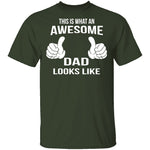 Awesome Dad T-Shirt CustomCat