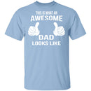 Awesome Dad T-Shirt CustomCat
