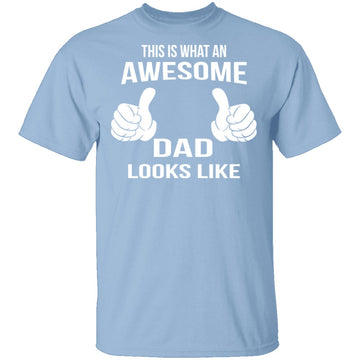 Awesome Dad T-Shirt CustomCat