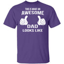 Awesome Dad T-Shirt CustomCat