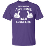 Awesome Dad T-Shirt CustomCat