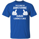 Awesome Dad T-Shirt CustomCat