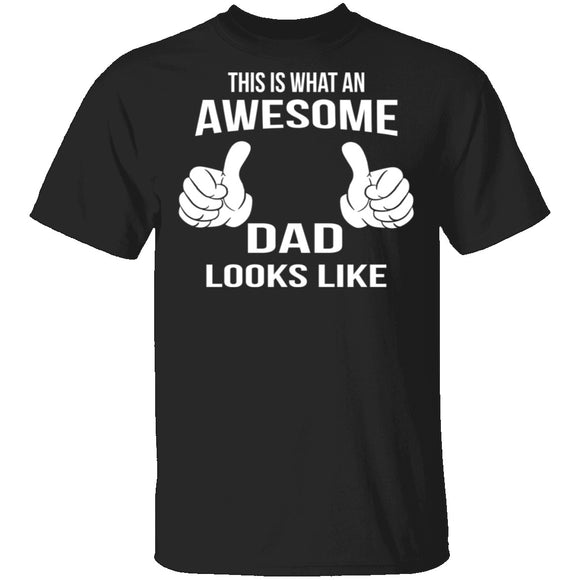 Awesome Dad T-Shirt CustomCat