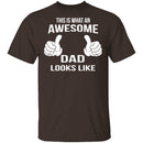 Awesome Dad T-Shirt CustomCat