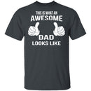 Awesome Dad T-Shirt CustomCat
