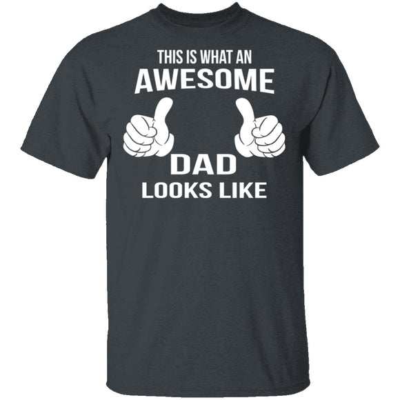 Awesome Dad T-Shirt CustomCat