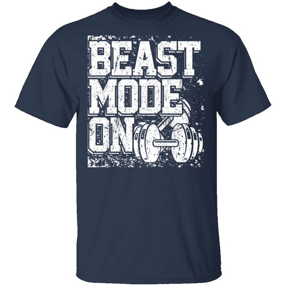 BEAST MODE WORKOUT T-Shirt CustomCat