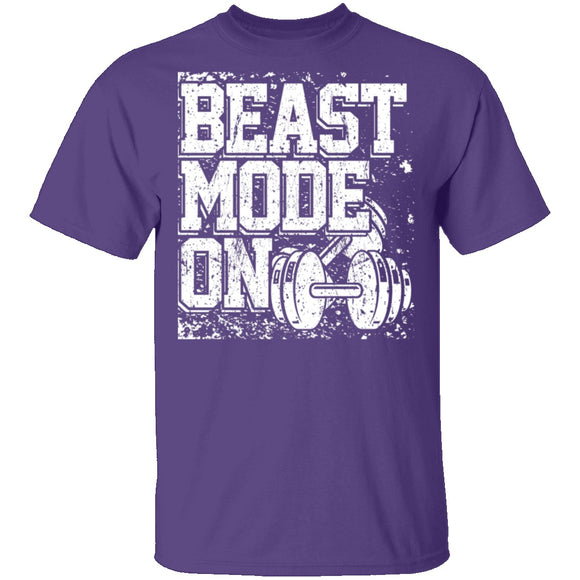 BEAST MODE WORKOUT T-Shirt CustomCat