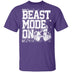 BEAST MODE WORKOUT T-Shirt CustomCat