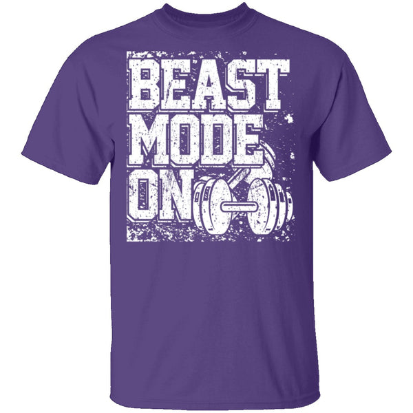 BEAST MODE WORKOUT T-Shirt CustomCat