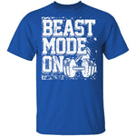 BEAST MODE WORKOUT T-Shirt CustomCat