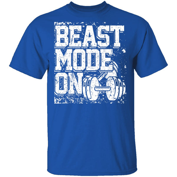 BEAST MODE WORKOUT T-Shirt CustomCat