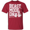 BEAST MODE WORKOUT T-Shirt CustomCat