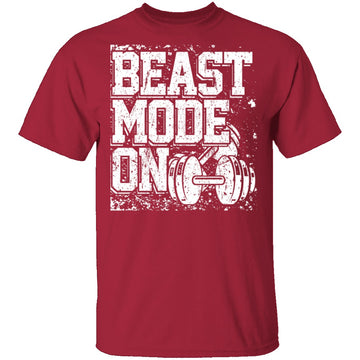 BEAST MODE WORKOUT T-Shirt CustomCat
