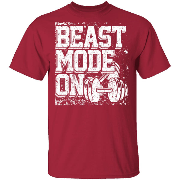 BEAST MODE WORKOUT T-Shirt CustomCat