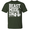 BEAST MODE WORKOUT T-Shirt CustomCat