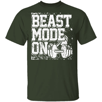 BEAST MODE WORKOUT T-Shirt CustomCat