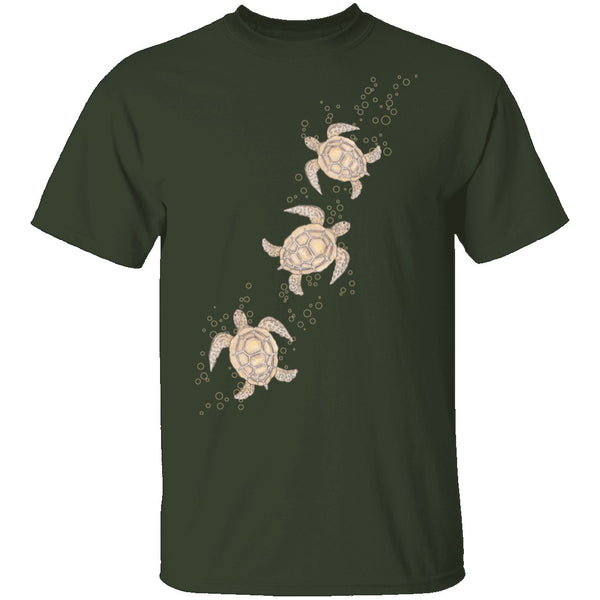 Baby Turtles T-Shirt CustomCat